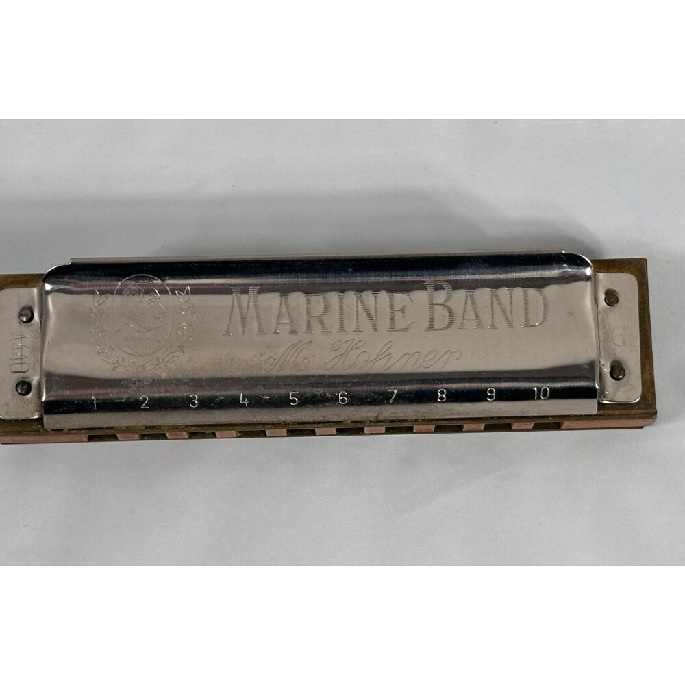 Hohner Marine Band Harmonica No. 1896 Made In‎ Germany Original Box Key of G - Picture 5 of 16